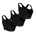 Kit 3 Sutiã MaxSupport com Abertura Frontal FemiFlex