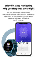 New Smart Watch Men Full Touch Screen Sport Fitness Watch IP67 Waterproof