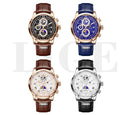 Men's Watches Waterproof Watch for Men Chronograph Fashion Quartz