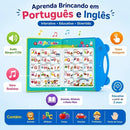 Livro Falante Bilíngue - Português e Inglês